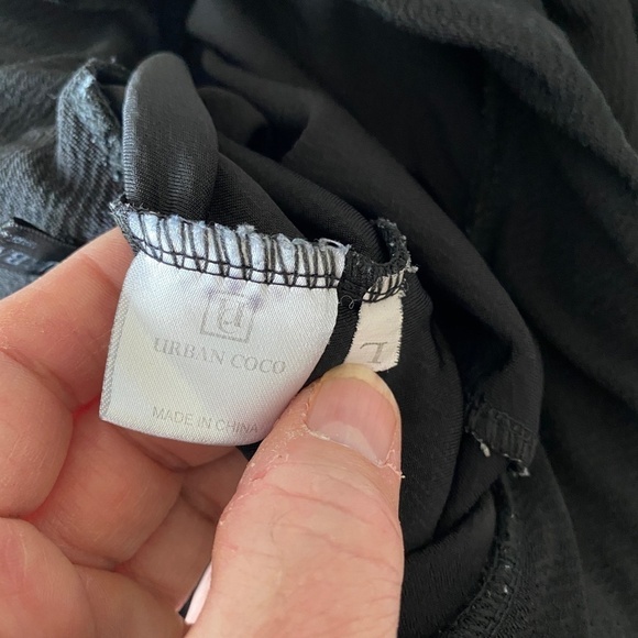 Urban Coco Women's Black Pull-On Mini Skirt‎ - Picture 5 of 11